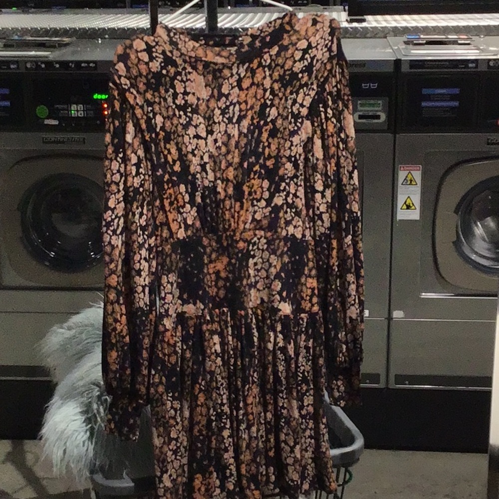 Free people floral dress size s